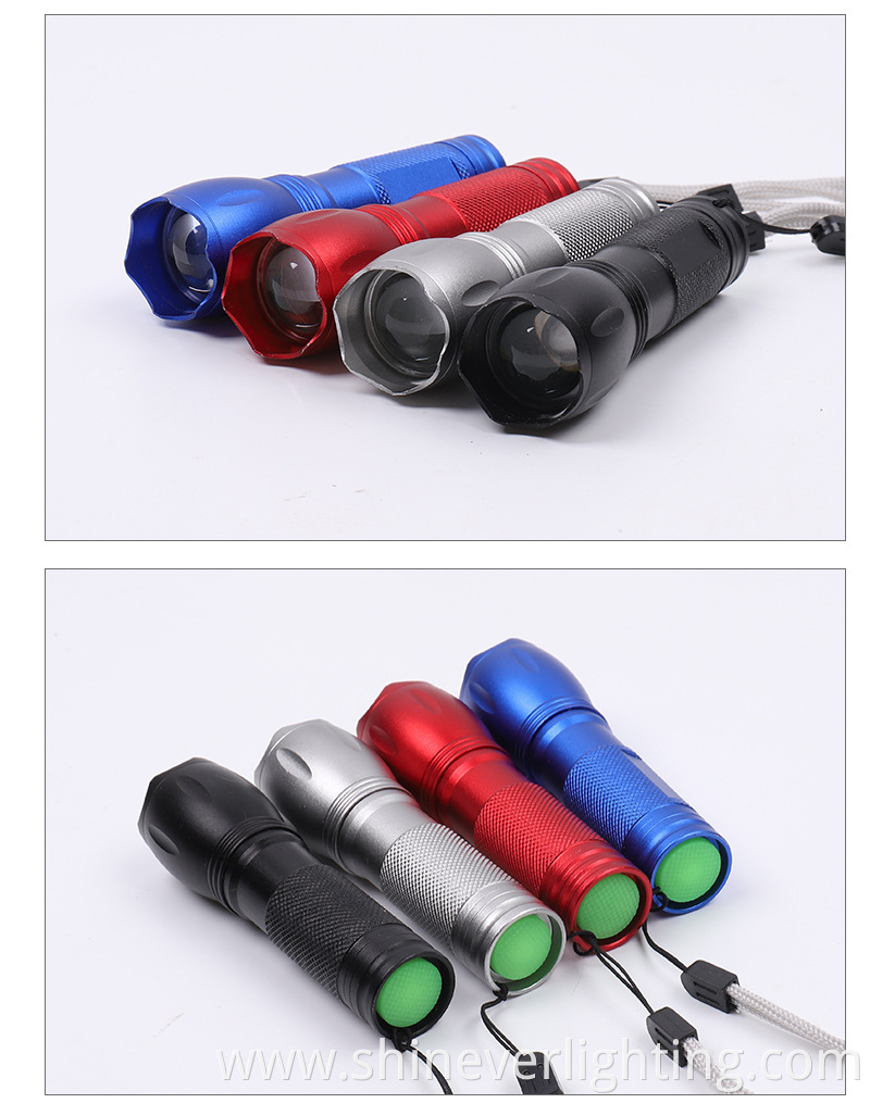 High-Power Mini LED Handheld Flashlight